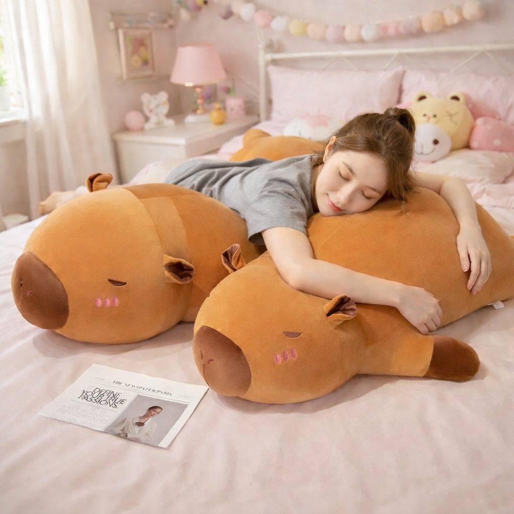 Long Chunky Capybara Plushie - Image 2