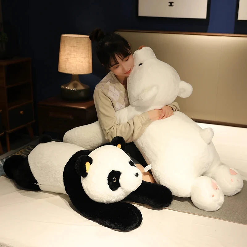 Long Giant Cuddly Teddy Bear Panda Polar Bear Plushies - Image 14