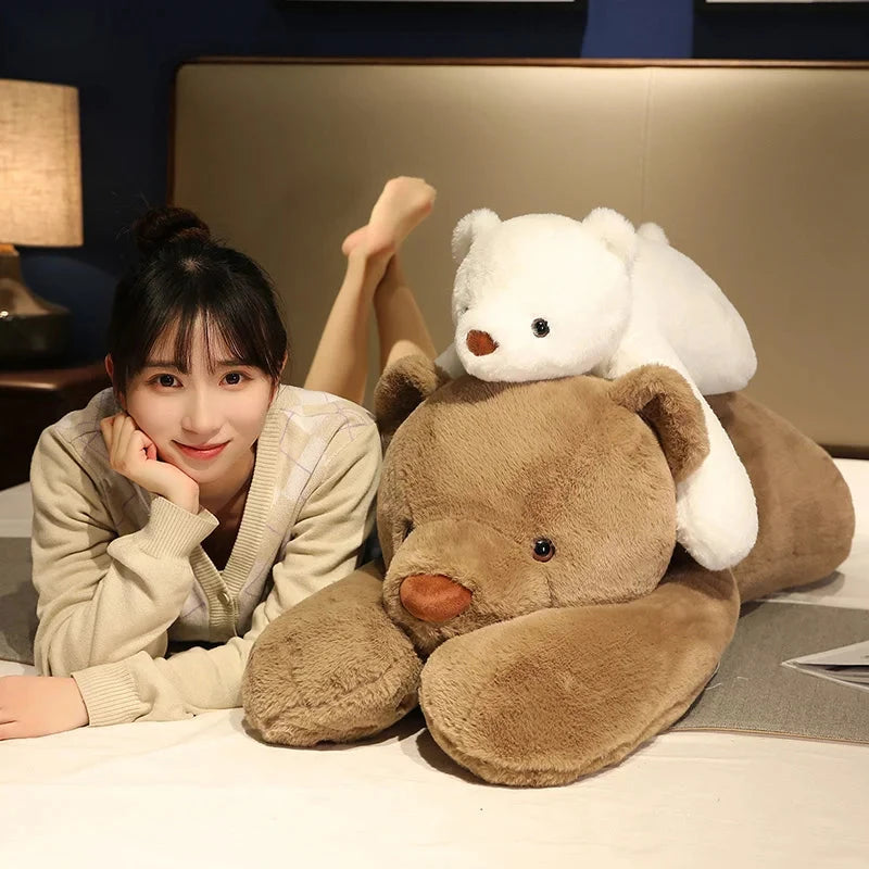 Long Giant Cuddly Teddy Bear Panda Polar Bear Plushies - Image 9