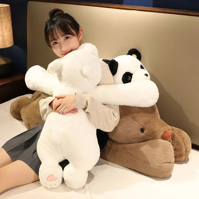 Long Giant Cuddly Teddy Bear Panda Polar Bear Plushies - Image 2