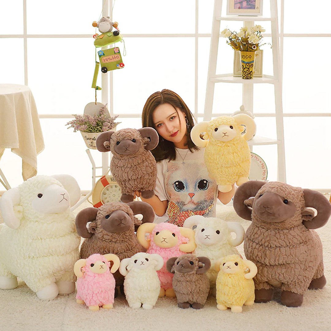 Long Horn Ram Plushie | Limited Stock - Image 3
