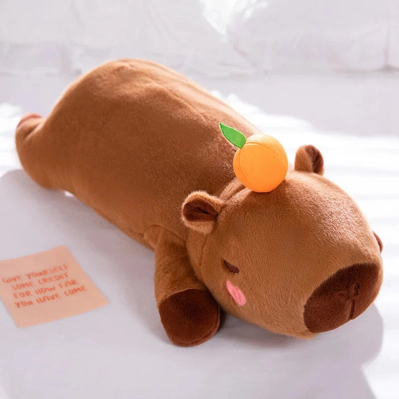 Long Kawaii Angel Capybara Plushies - Image 7