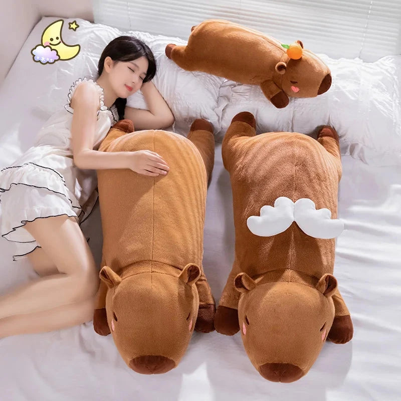 Long Kawaii Angel Capybara Plushies - Image 5