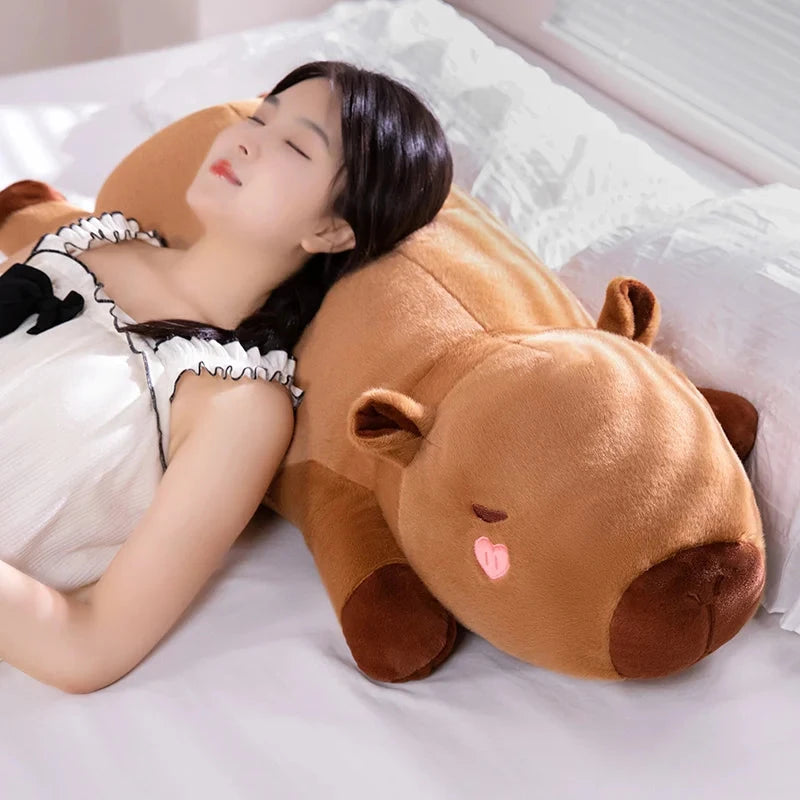 Long Kawaii Angel Capybara Plushies - Image 4