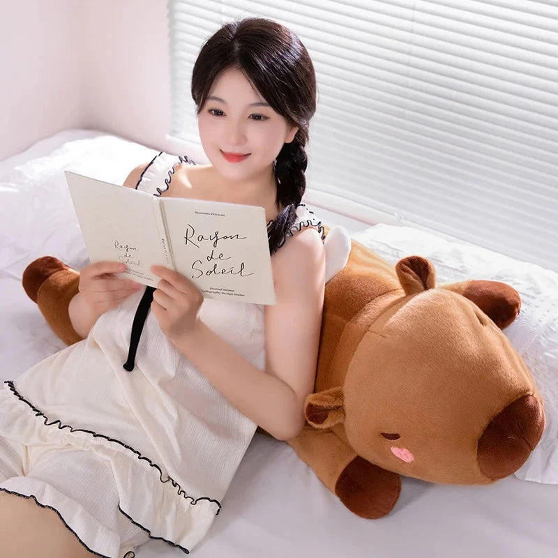 Long Kawaii Angel Capybara Plushies - Image 11