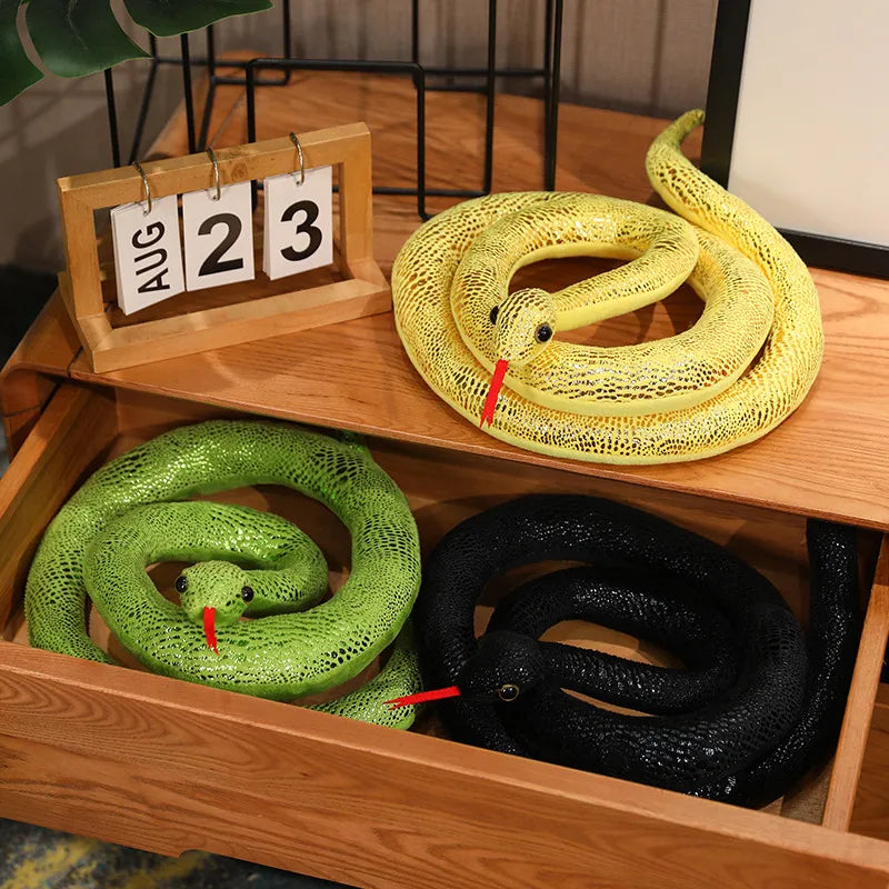 Long Shiny Snake Plushies - Image 21