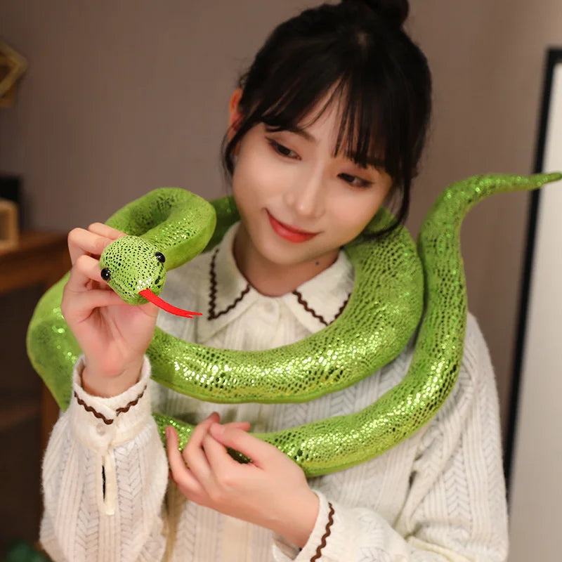 Long Shiny Snake Plushies - Image 13