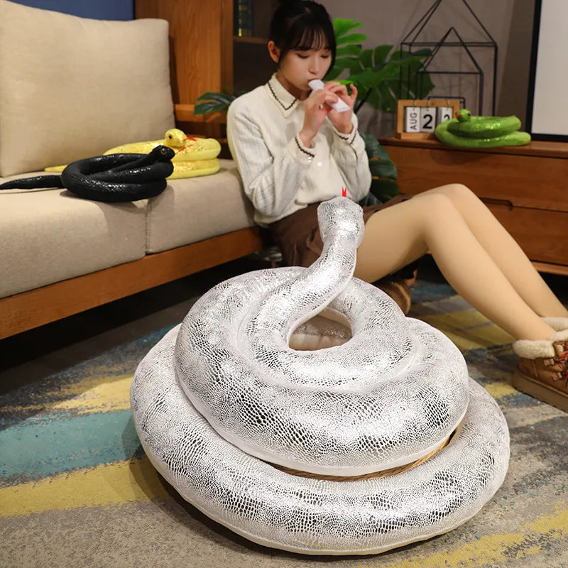 Long Shiny Snake Plushies - Image 11