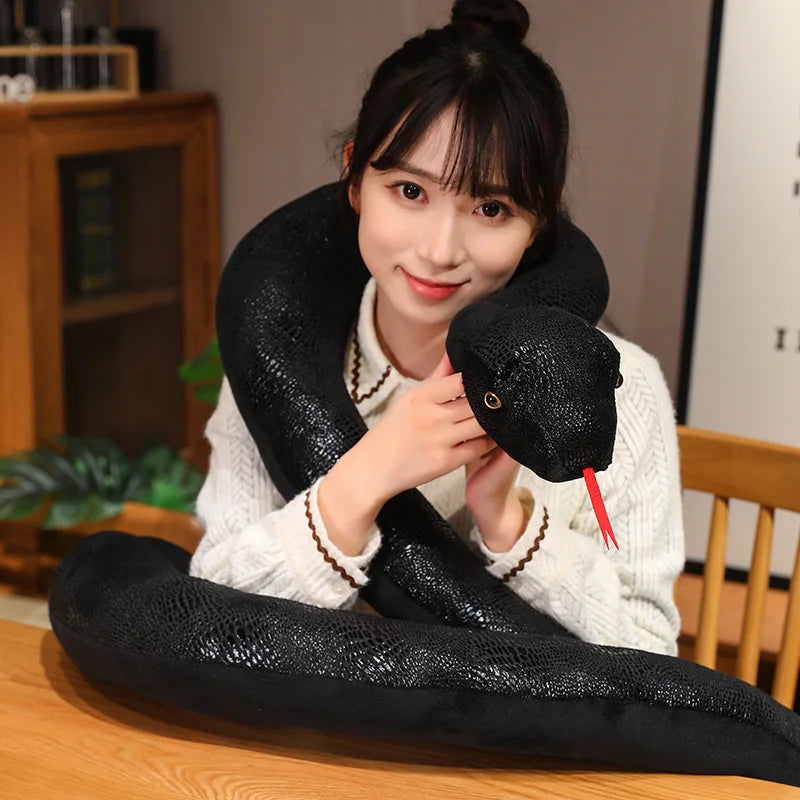 Long Shiny Snake Plushies - Image 4