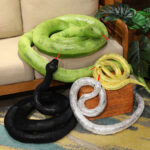 Long Shiny Snake Plushies