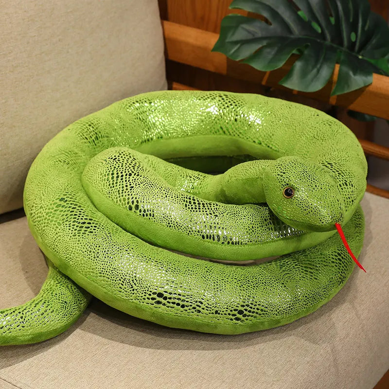 Long Shiny Snake Plushies - Image 2