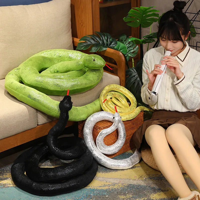 Long Shiny Snake Plushies - Image 19