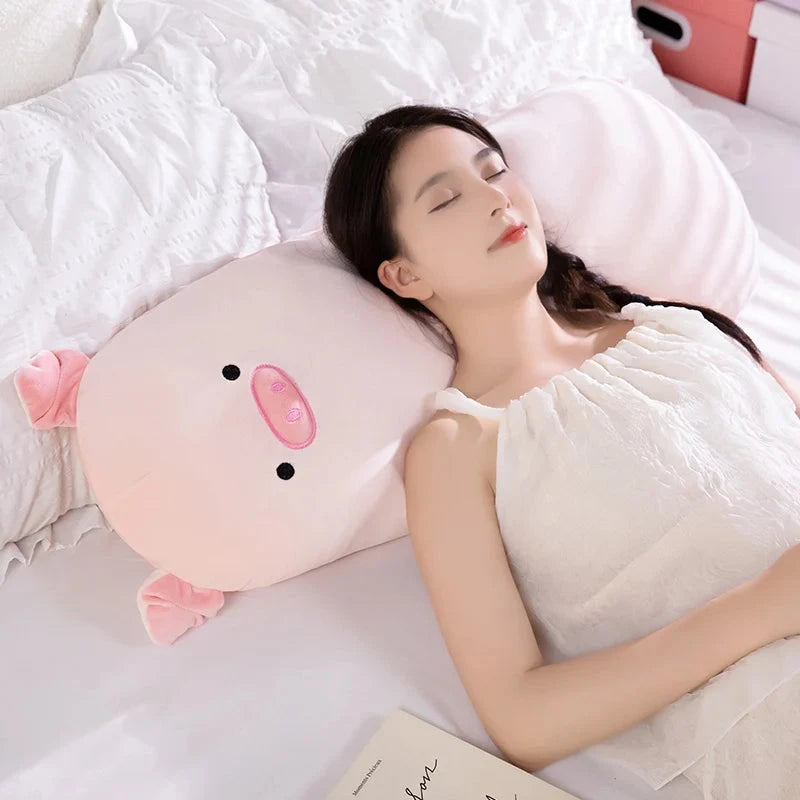 Long Snuggle Buddies Capybara Alpaca Pig Plushie - Image 9