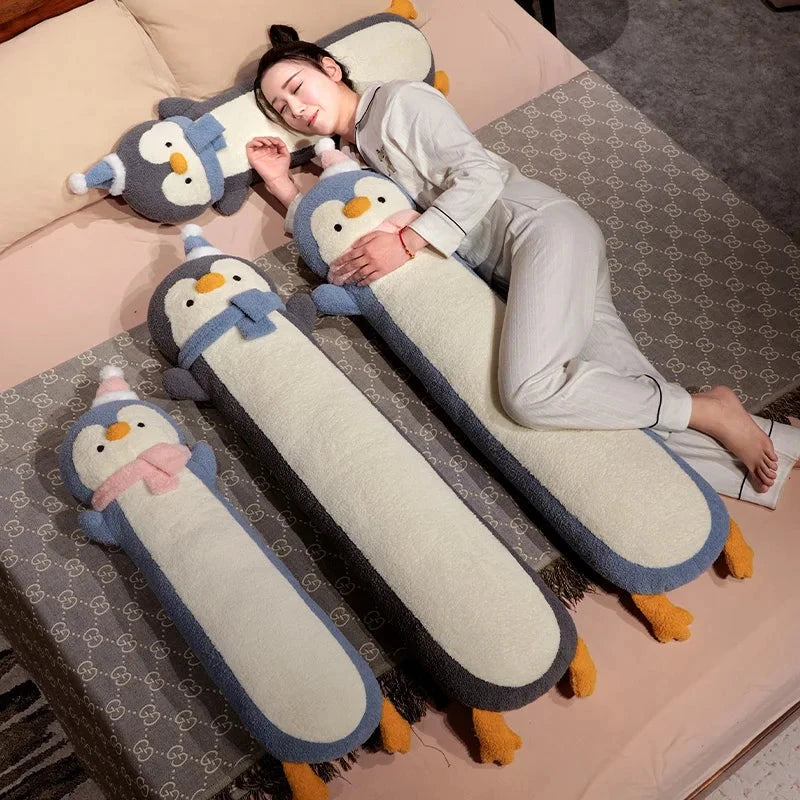 Long Snuggly Fluffy Penguin Plushies - Image 4