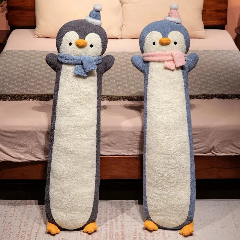 Long Snuggly Fluffy Penguin Plushies - Image 12
