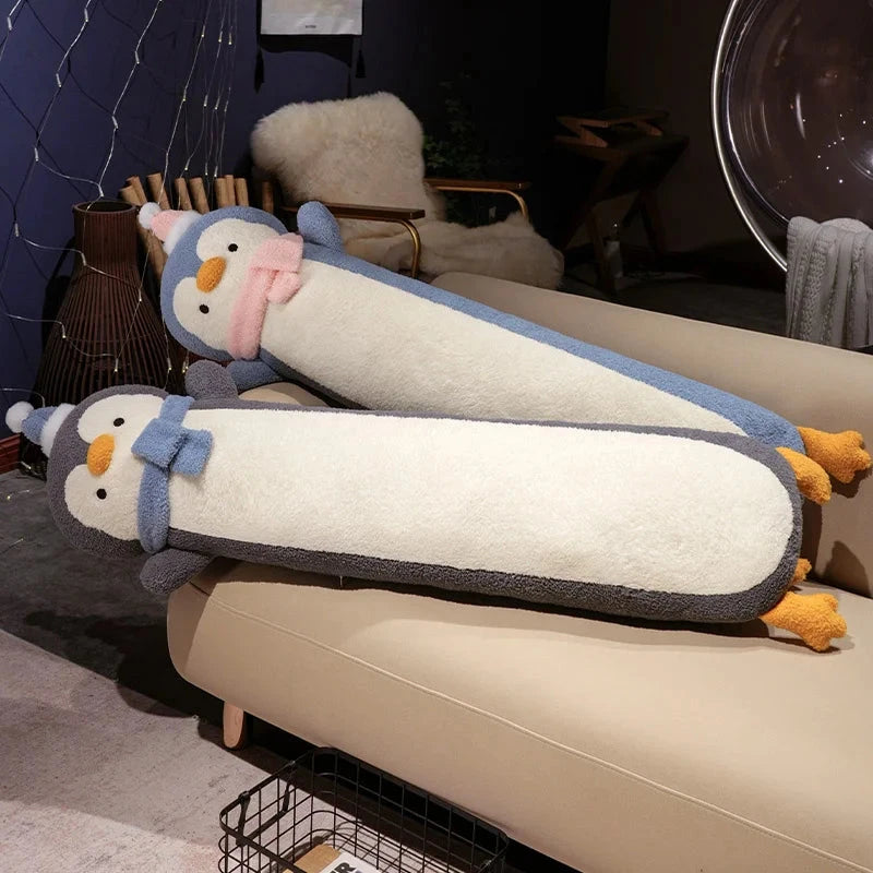 Long Snuggly Fluffy Penguin Plushies - Image 6