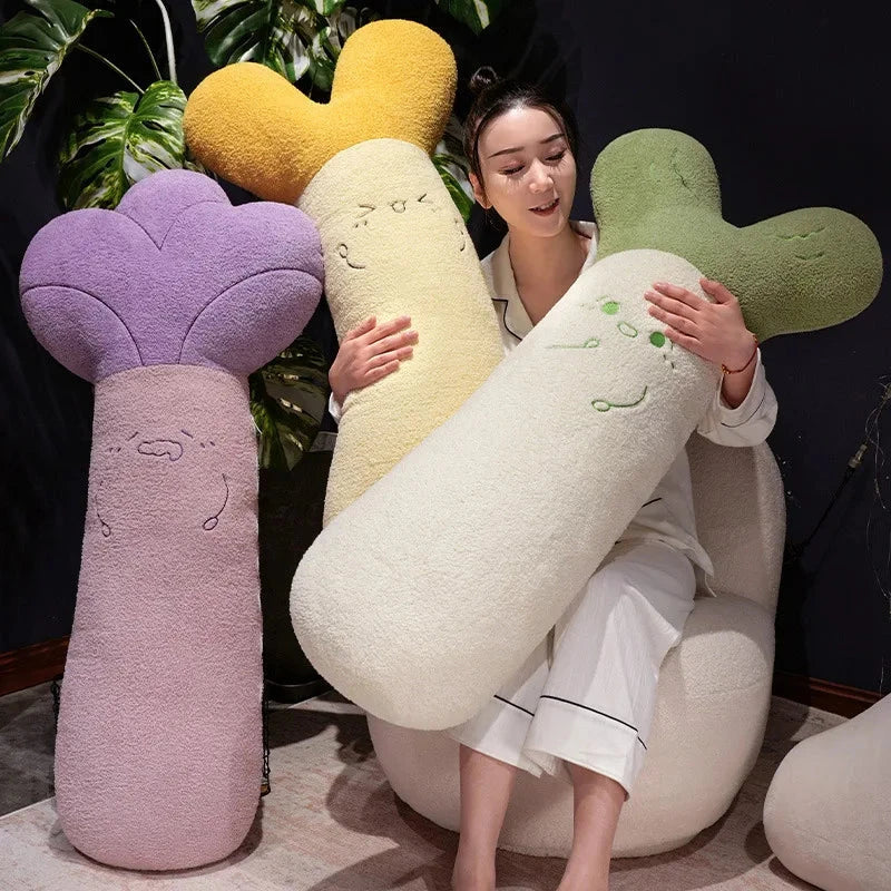 Long Snuggly Giant Vegetable Plushies - Image 2