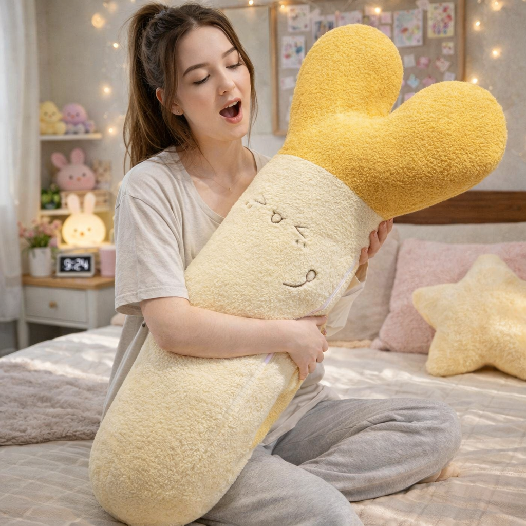 Long Snuggly Giant Vegetable Plushies - Image 5