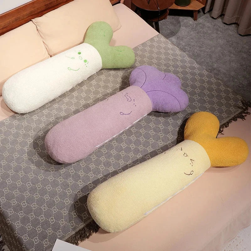 Long Snuggly Giant Vegetable Plushies - Image 14