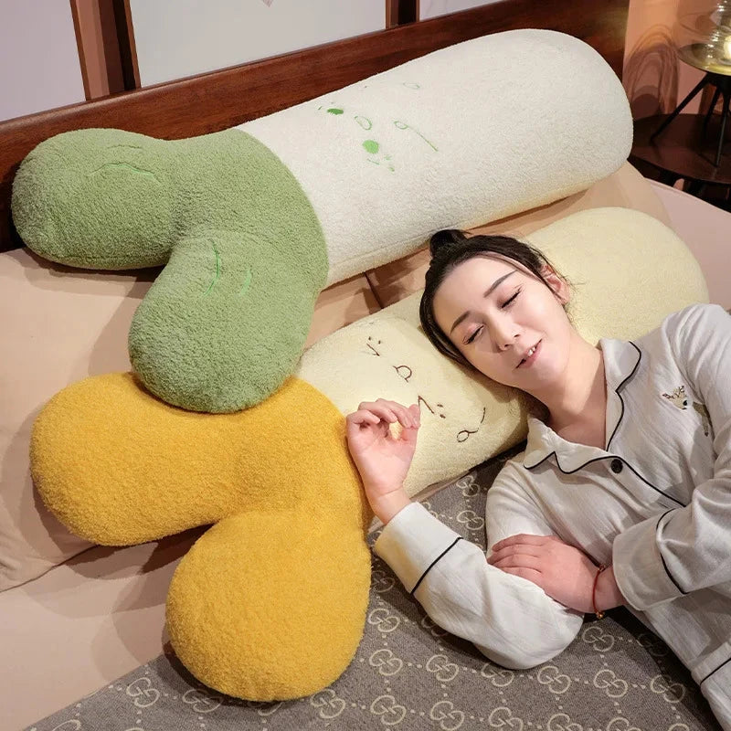 Long Snuggly Giant Vegetable Plushies - Image 15