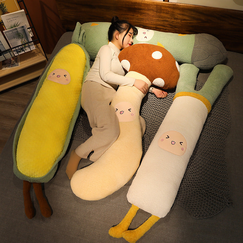 Long Snuggly Kawaii Vegetable Plushies - Image 6