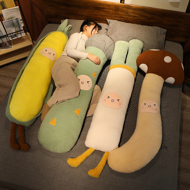 Long Snuggly Kawaii Vegetable Plushies - Image 2