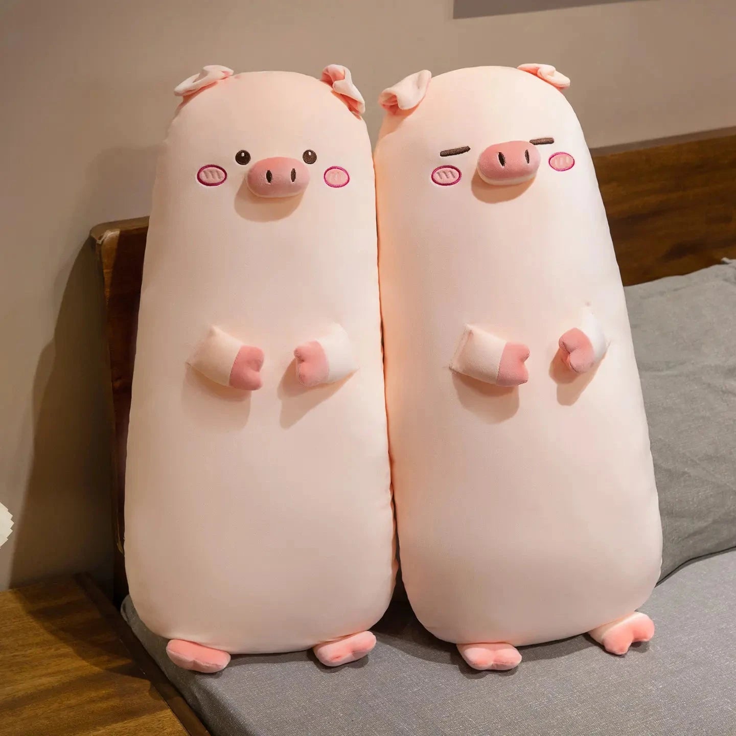 Long Snuggly Pig Plushies - Image 4