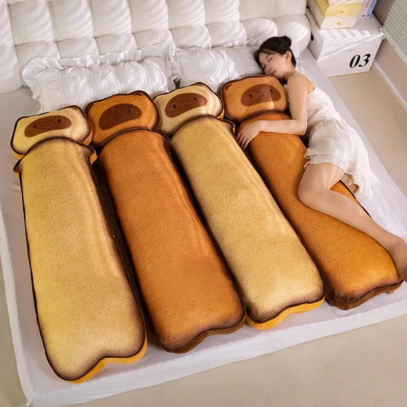 Long Snuggly Toasted Cat Plushies - Image 6