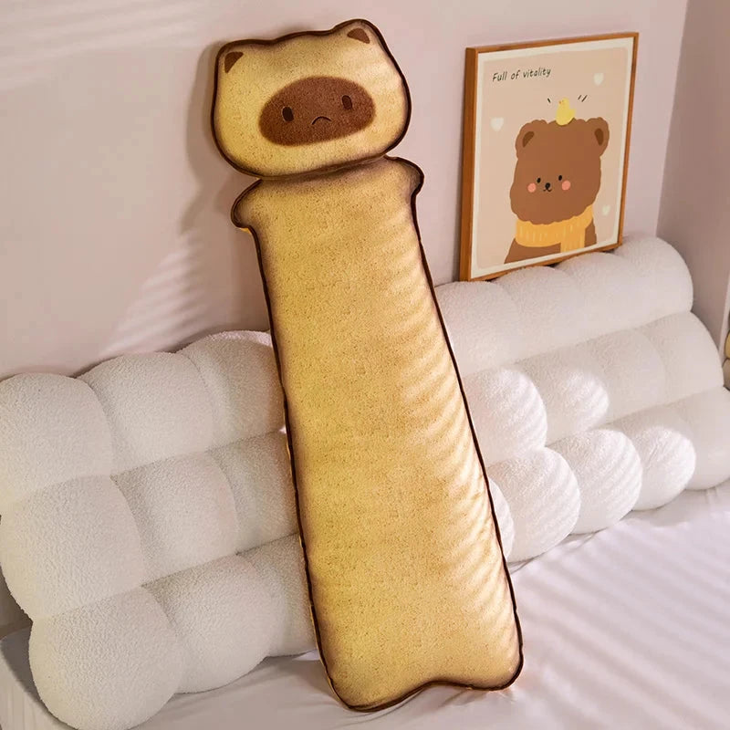 Long Snuggly Toasted Cat Plushies - Image 14