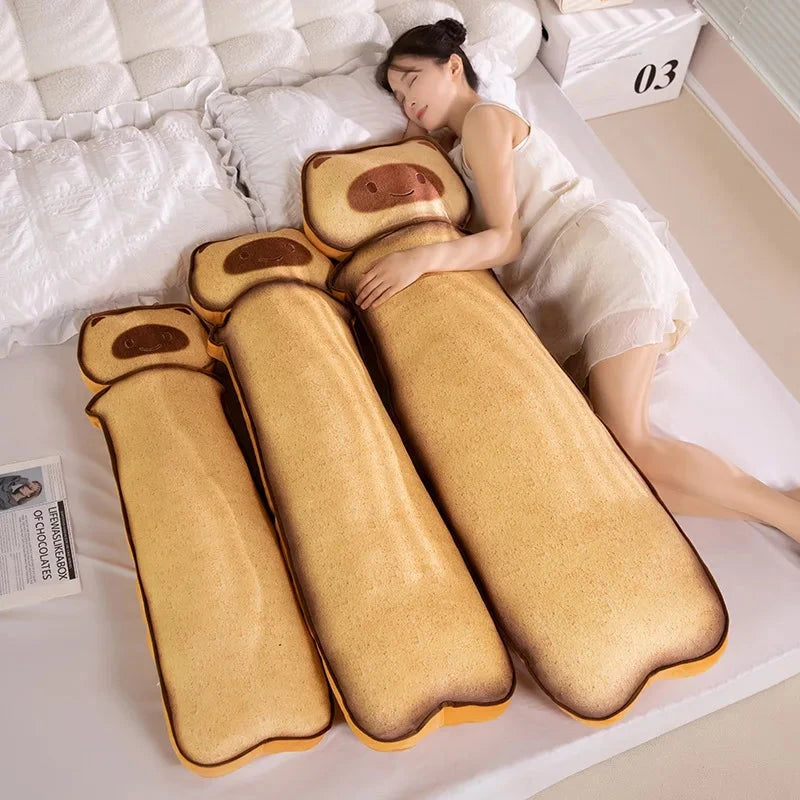 Long Snuggly Toasted Cat Plushies - Image 12