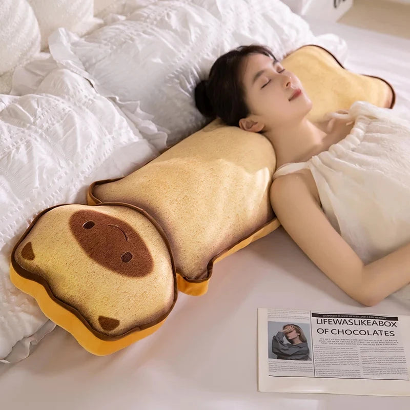 Long Snuggly Toasted Cat Plushies - Image 8