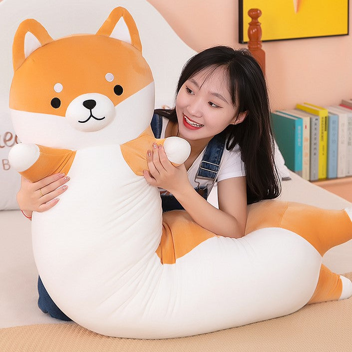 Long Soft Shiba Inu Dog Plush Toy - Image 2