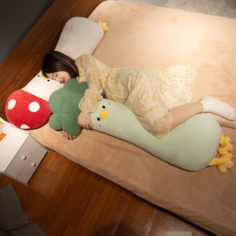 Long Vegetable Duck Family Plush Collection - Image 18
