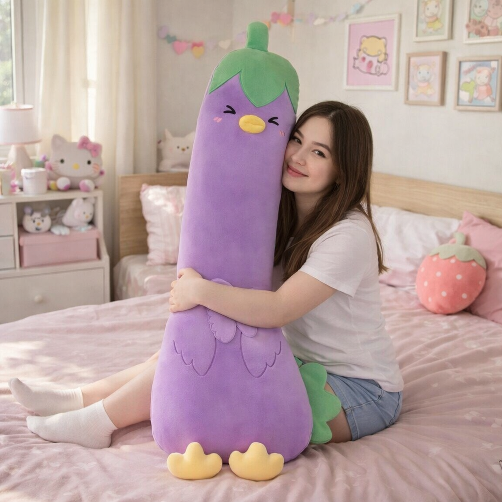 Long Vegetable Duck Family Plush Collection - Image 6