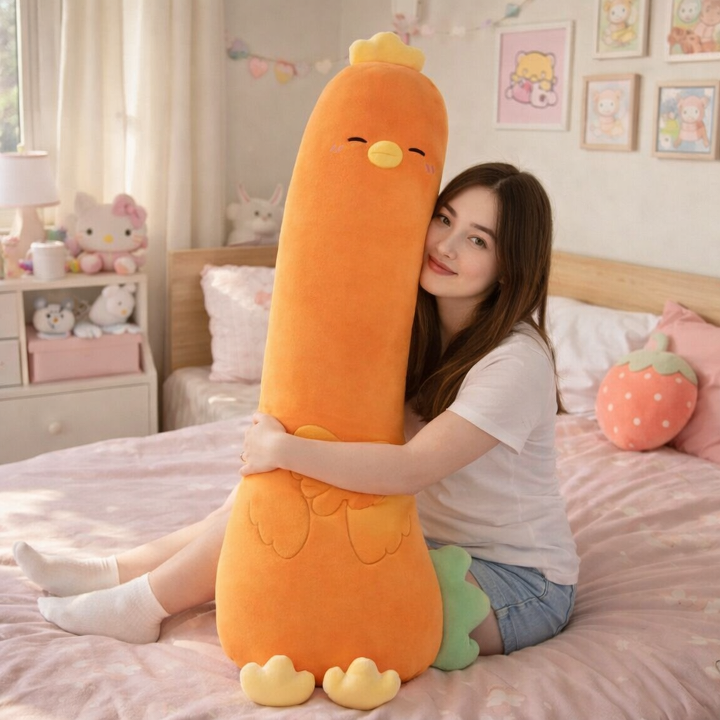 Long Vegetable Duck Family Plush Collection - Image 4