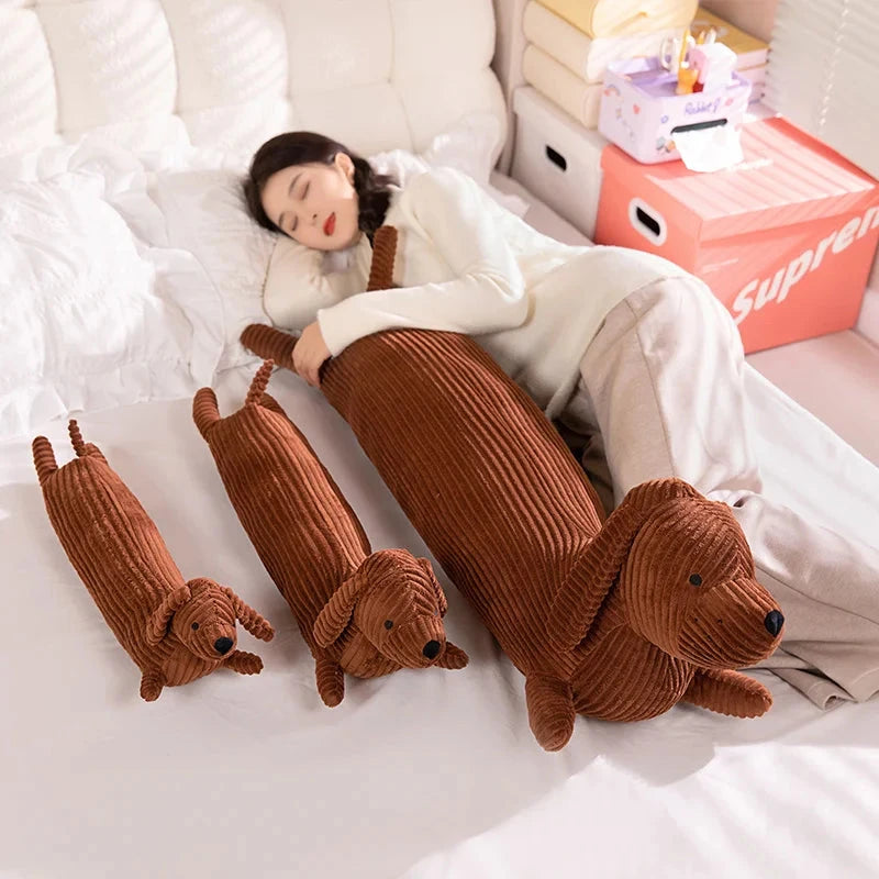 Marley the Long Dachshund Sausage Dog Plushie - Image 2