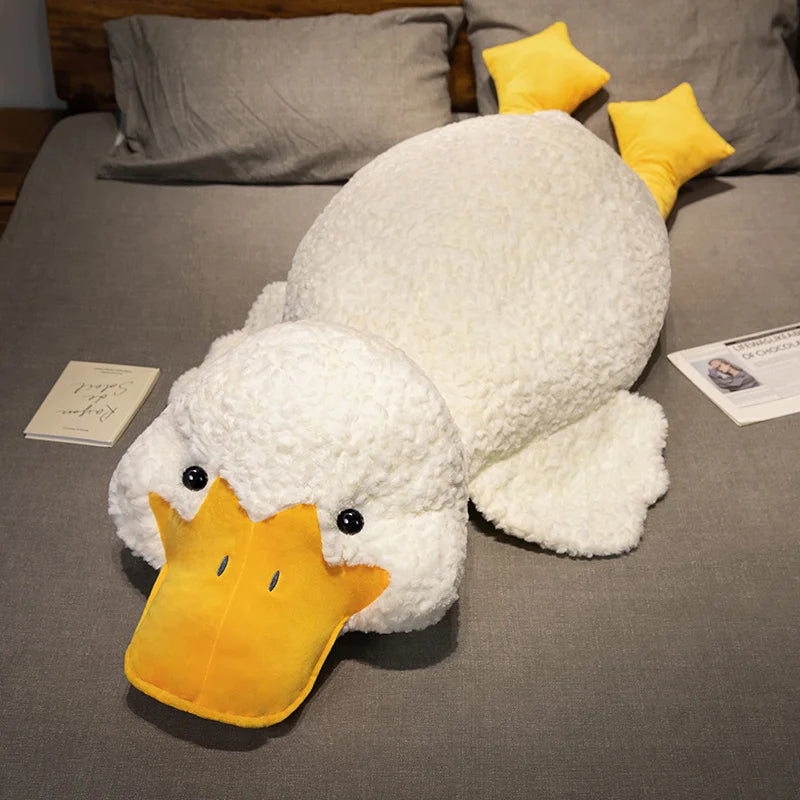 Molly the Giant Fluffy White Duck Plushie - Image 8