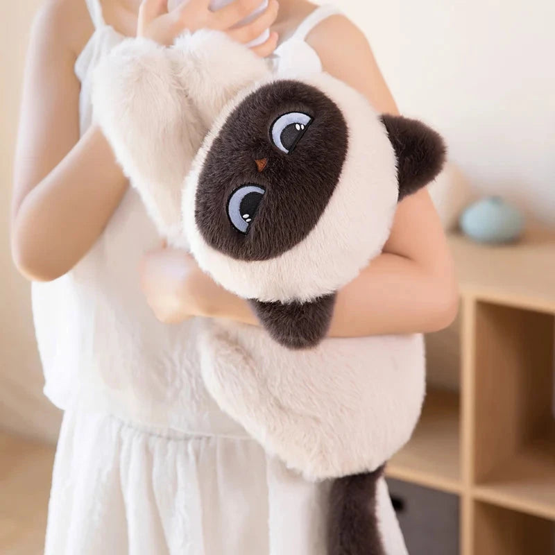 Momo the Long Kawaii Siamese Cat Plush - Image 10