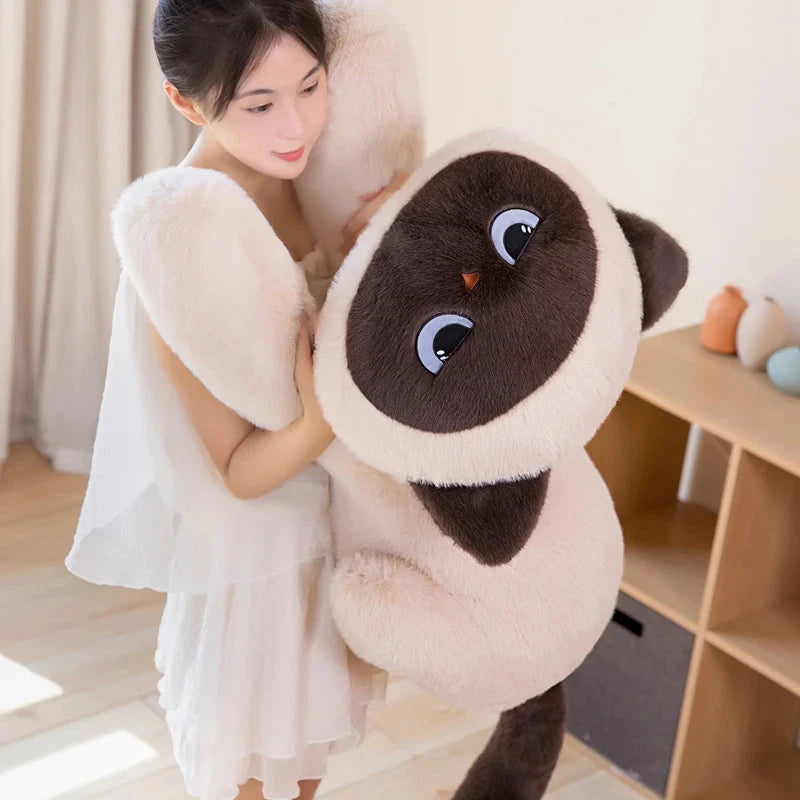 Momo the Long Kawaii Siamese Cat Plush - Image 8
