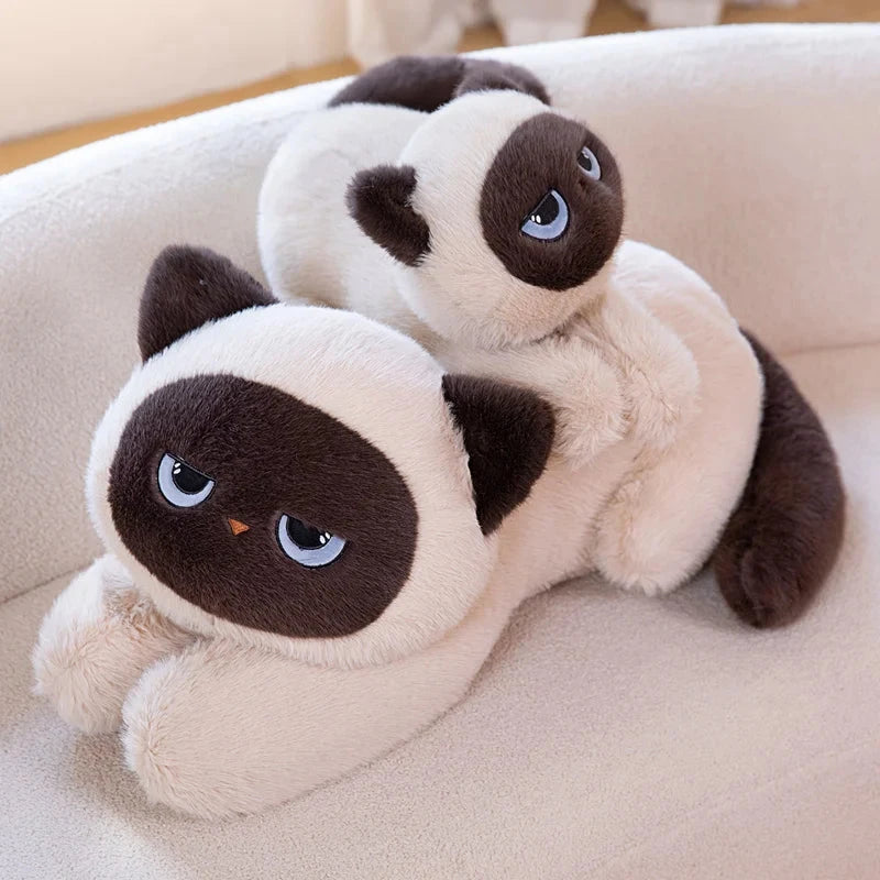 Momo the Long Kawaii Siamese Cat Plush - Image 6