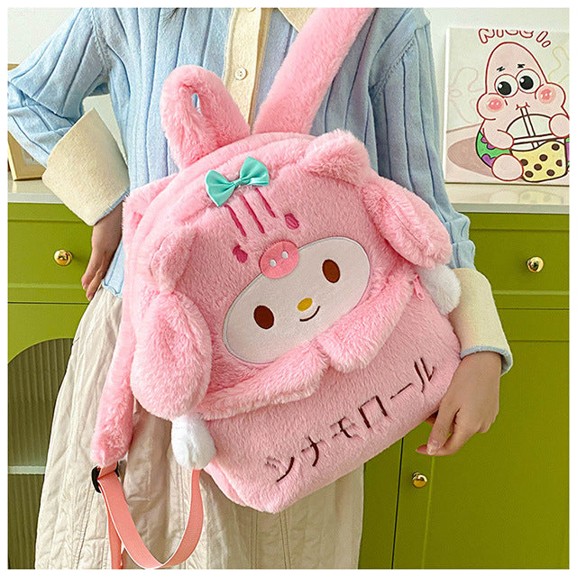 My Melody Plush Backpack - Image 2
