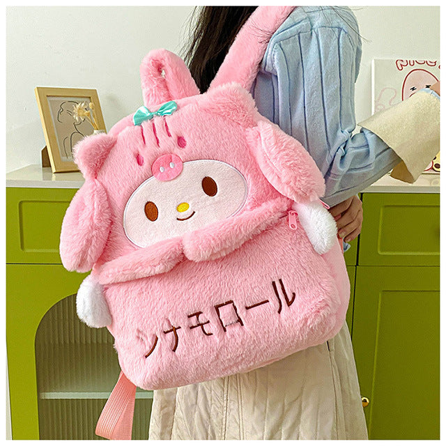 My Melody Plush Backpack - Image 4