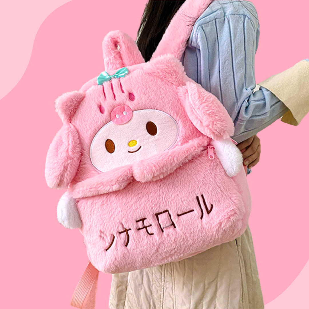 My Melody Plush Backpack