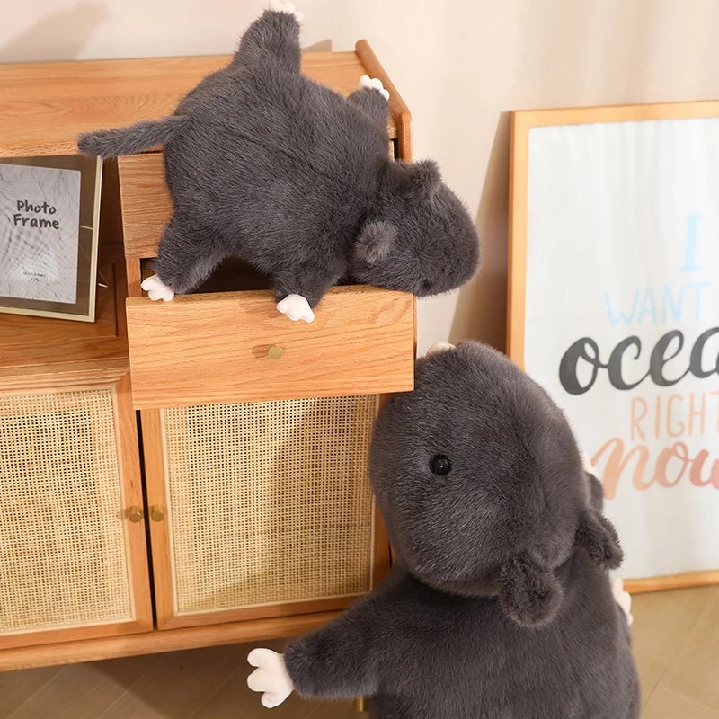 Nibbles the Black Rat Plush - Image 8