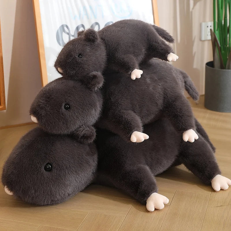 Nibbles the Black Rat Plush - Image 5