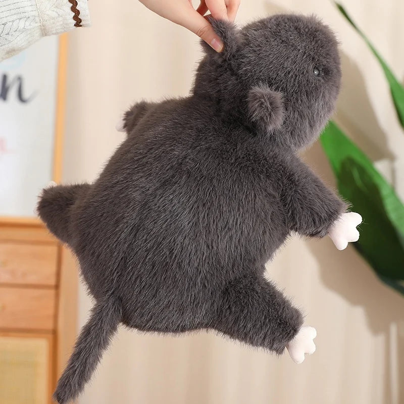 Nibbles the Black Rat Plush - Image 3