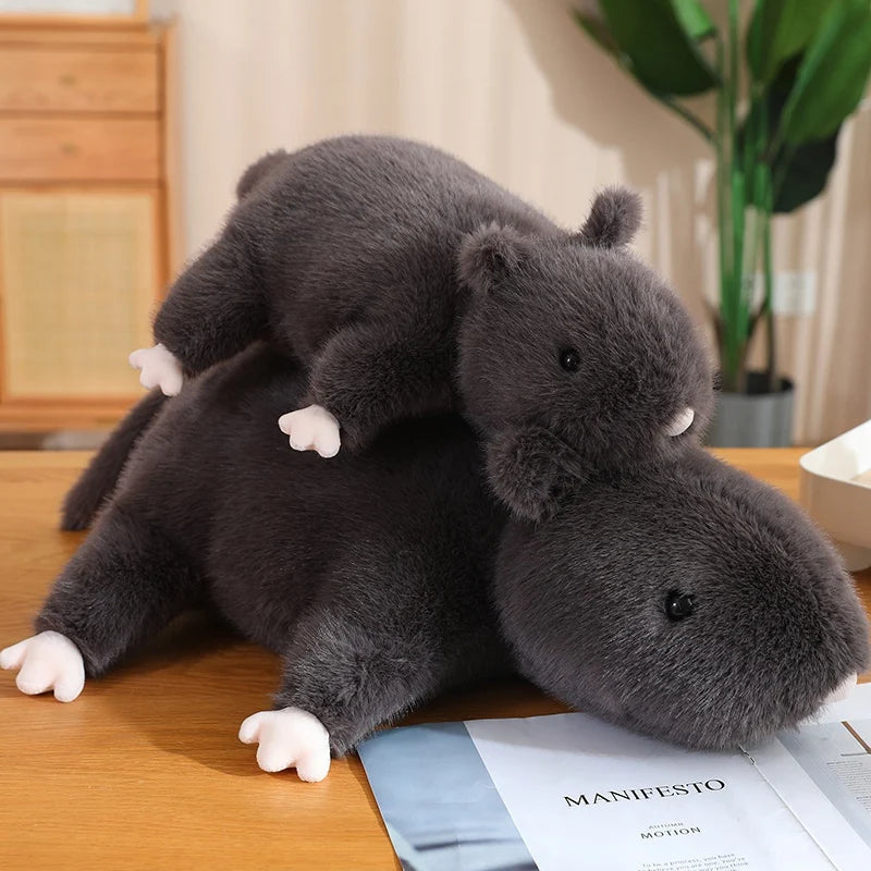 Nibbles the Black Rat Plush - Image 4