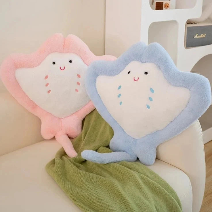 Pastel Manta Sting Ray Plush - Image 9
