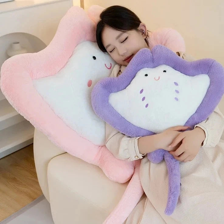 Pastel Manta Sting Ray Plush - Image 8