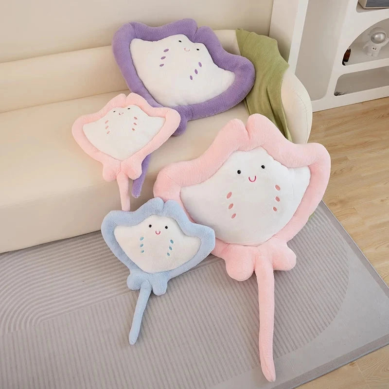 Pastel Manta Sting Ray Plush - Image 6